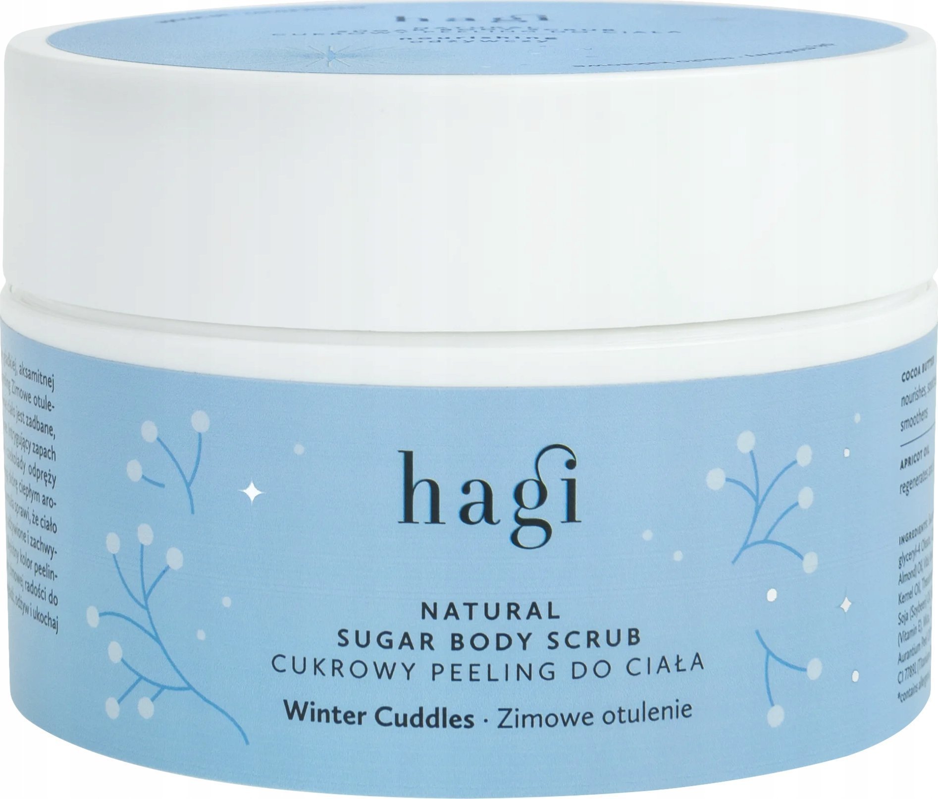 Hagi Zimowe Otulenie Cukrowy peeling do ciała 200ml