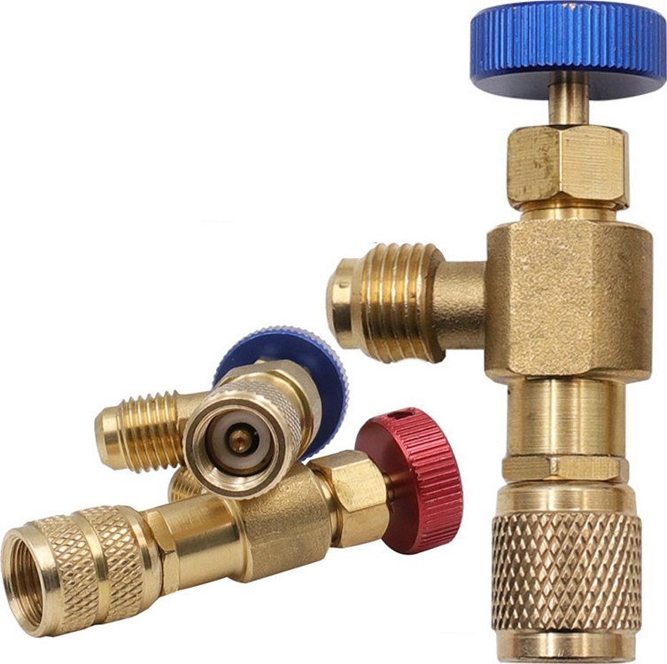 Rosfix ZAWÓR DO NAPEŁNIANIA UKŁADÓW CHŁODNICZYCH R22 BLUE