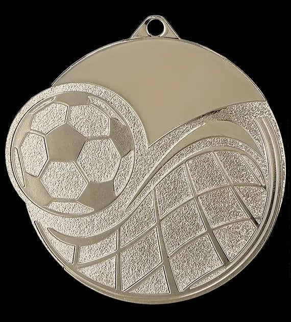 Victoria Sport Medal srebrny- piłka nożna - medal stalowy