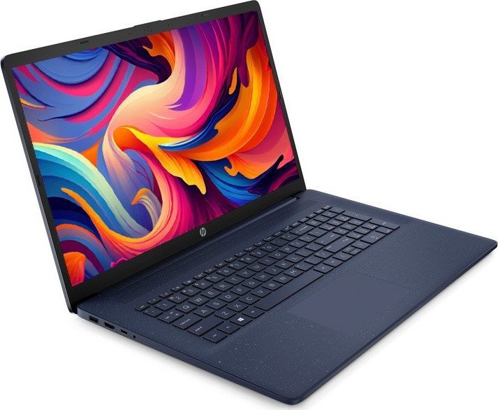 Laptop HP Laptop 17-cn0613ds / 889C0UA / Intel N4120 / 4GB / SSD 128GB / Intel UHD / FullHD / Win 11 / Niebieski