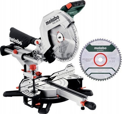 METABO PIŁA UKOSOWA / UKOŚNICA Z FUNKCJĄ POSUWU KGS 305 M SET 613305900