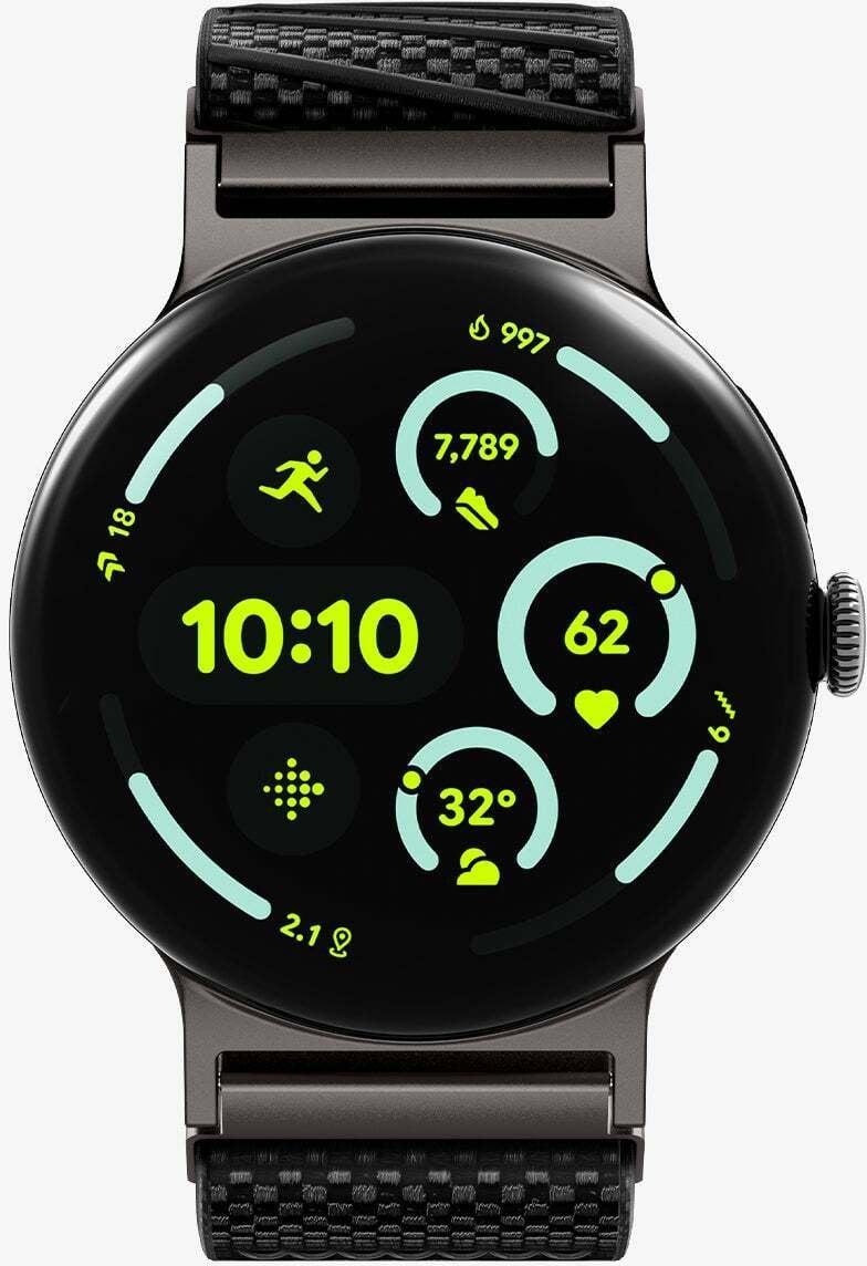 Spigen Lite Fit X Band, black - Google Pixel Watch 4/3 45mm