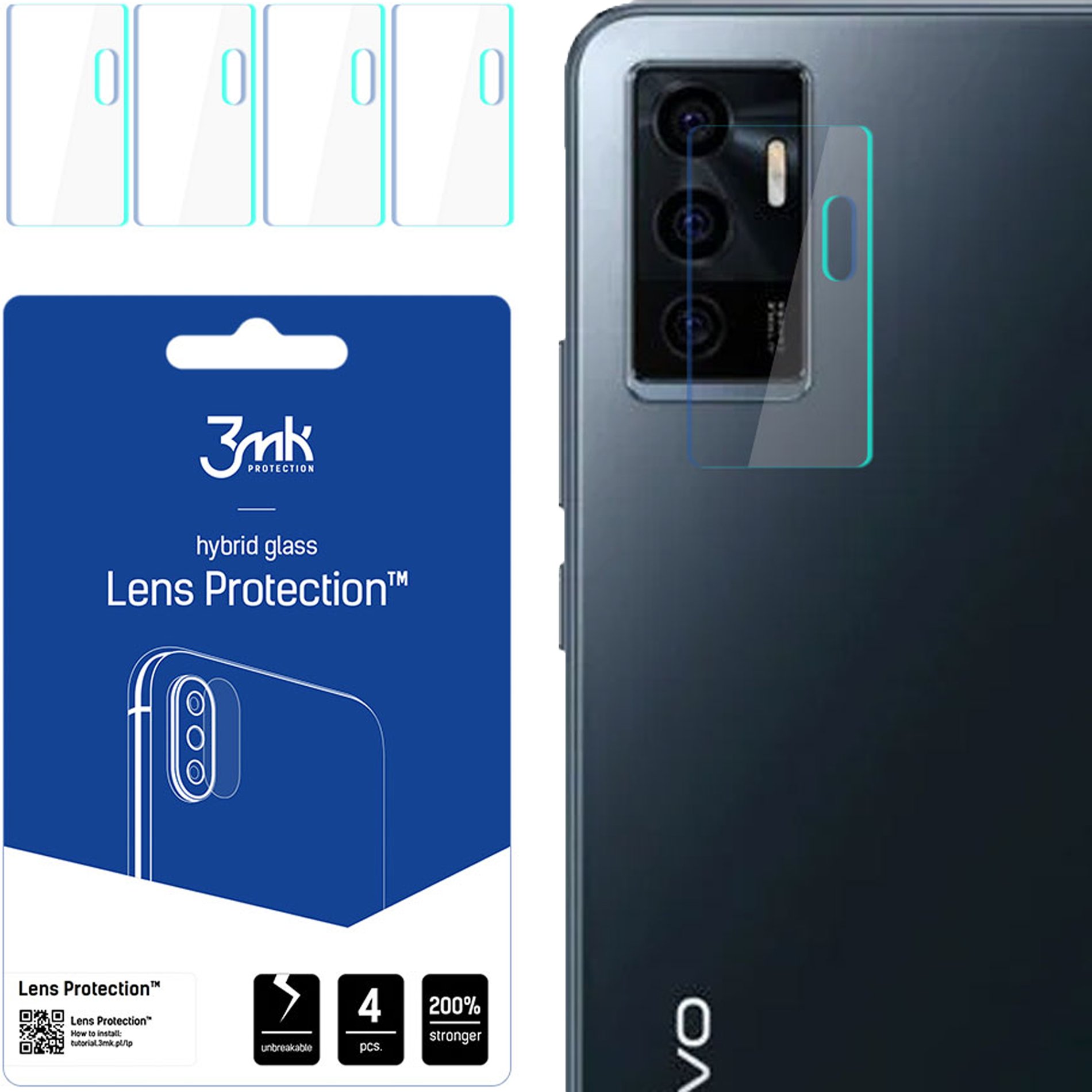 VIVO V23E - 3MK LENS PROTECTION