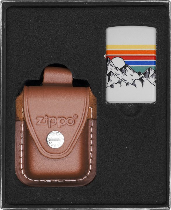 Zestaw ZIPPO Zapalniczka MOUNTAIN Prezentowy No2