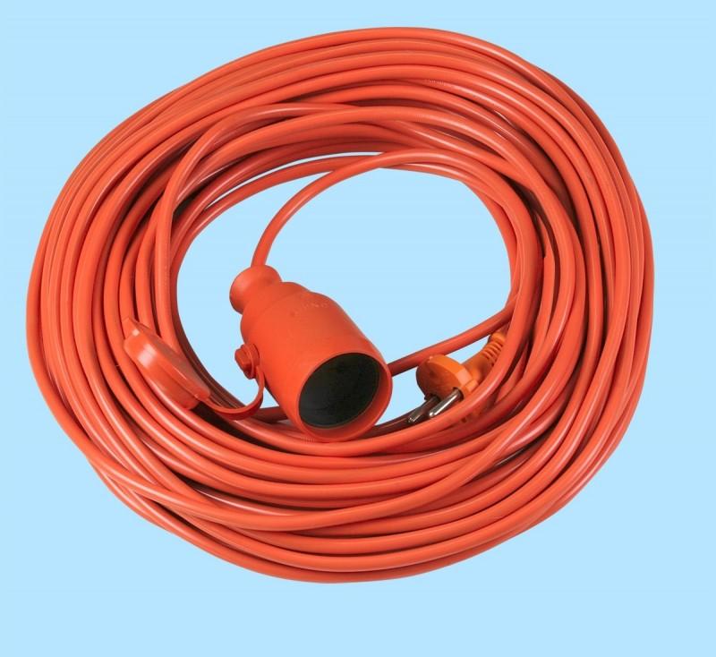 Abex Przedłużacz ogrodowy PS-H1 H05VV-F 2x1mm 20m