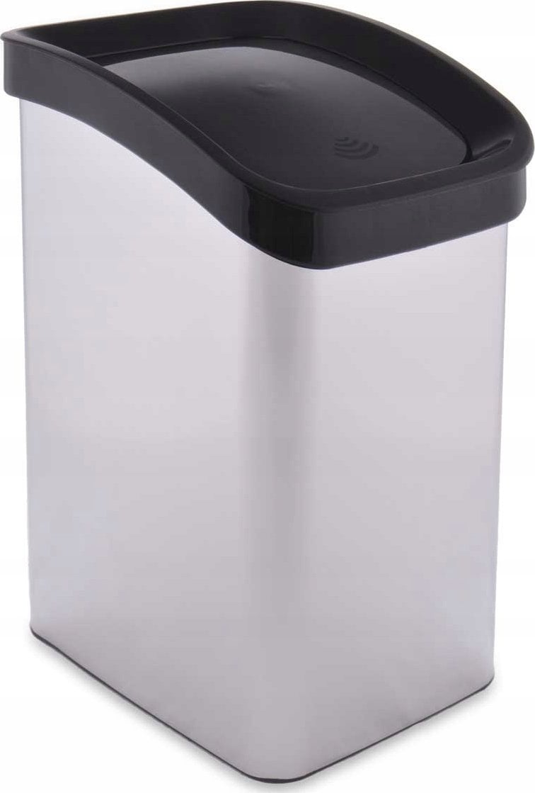 Berilo Kosz na śmieci z uchylną pokrywą, 12 l