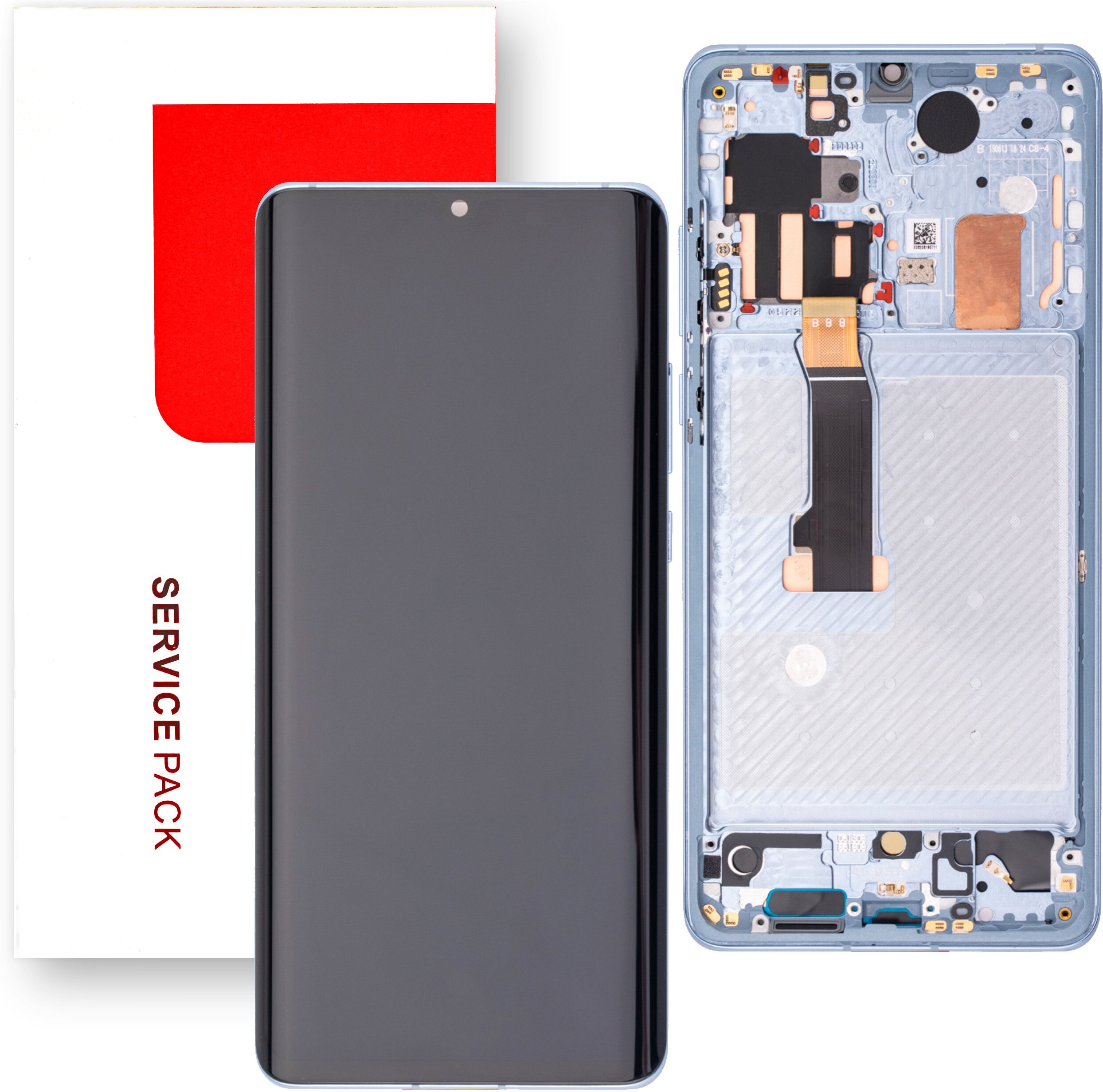 Wyświetlacz do Huawei P30 Pro LCD VOG-L29 Crystal Ramka Oryginał Mobilepart