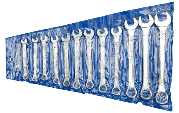 Vorel Zestaw kluczy płasko-oczkowych 6-22mm 12szt. (51620)