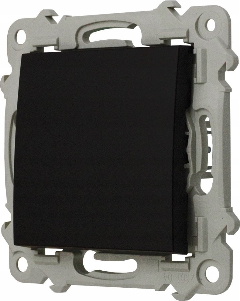 Ospel Łącznik jednobiegunowy Ospel Szafir ŁP-1Z/m/33 czarny metalik