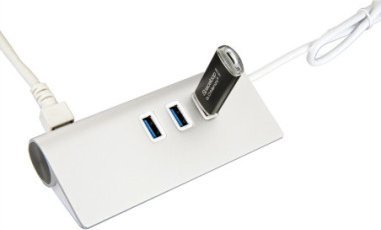 Exsys EXSYS EX-1132-N USB 3.0 HUB z 3 portami i 1GB LAN