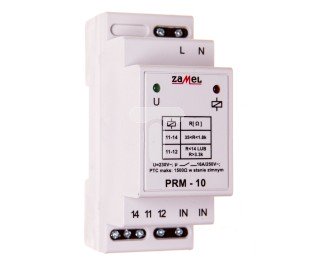 Zamel Przekaźnik rezystancyjny z sondą PTC 230V AC PRM-10