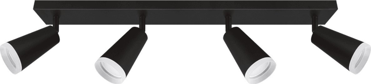 Lampa sufitowa IDEUS Nasufitowe reflektorki Sana 4148 Ideus na listwie czarne