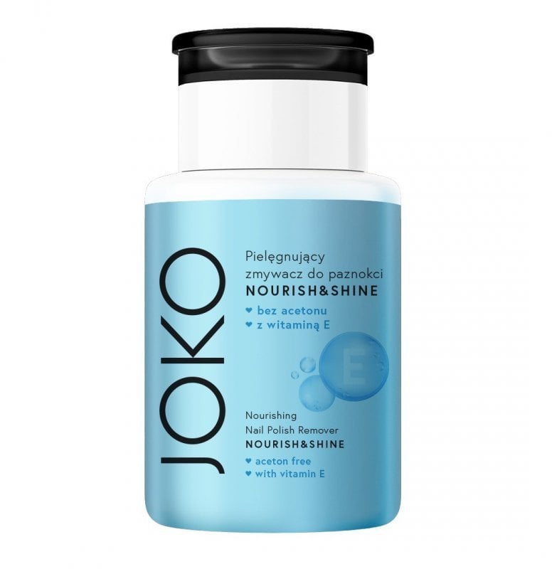 JOKO Pielęgnujący zmywacz do paznokci bezacetonowy 200 ml