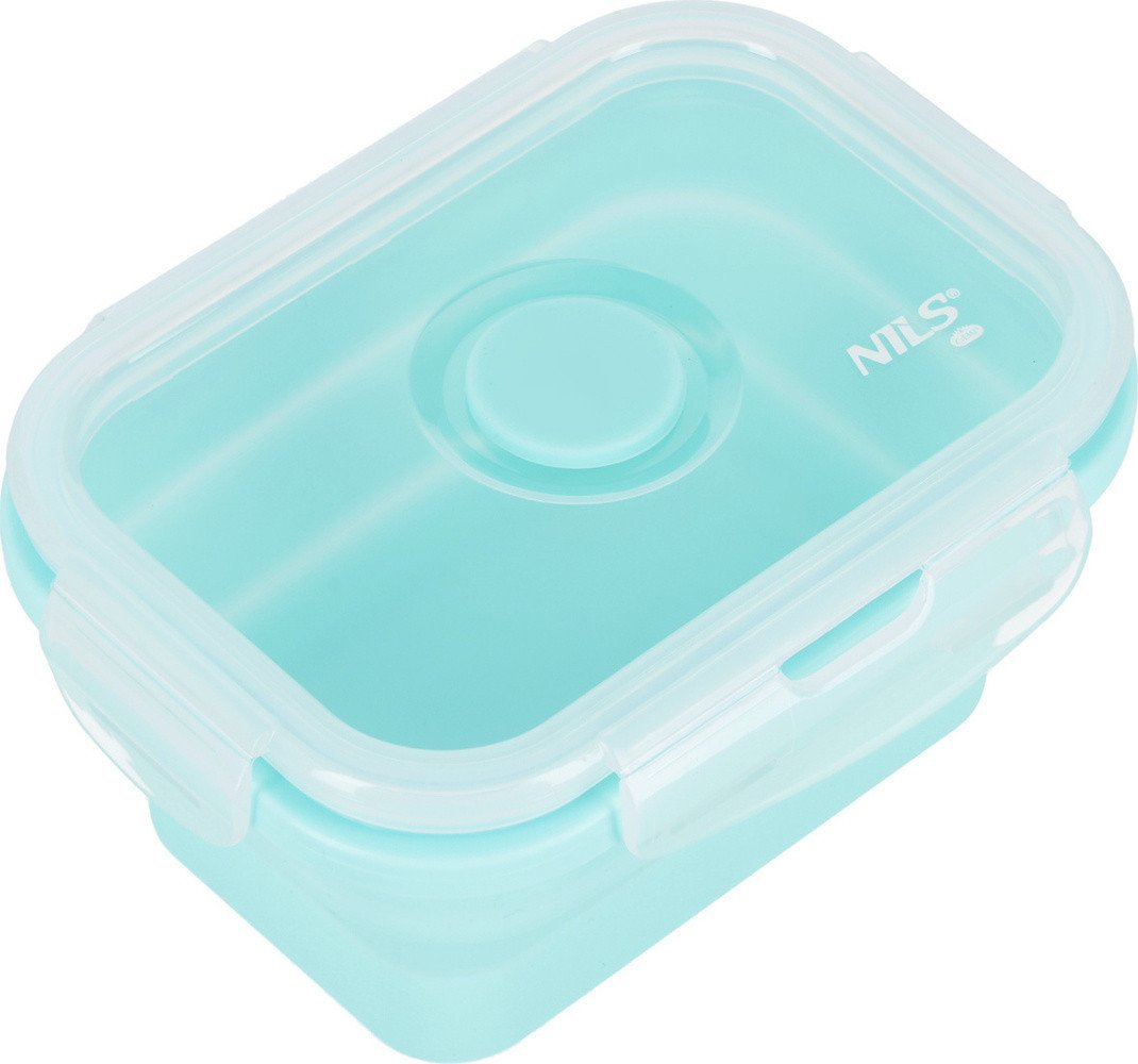 NILS NC4105 POJEMNIK LUNCHBOX SKŁADANY MIĘTOWY 355 ML