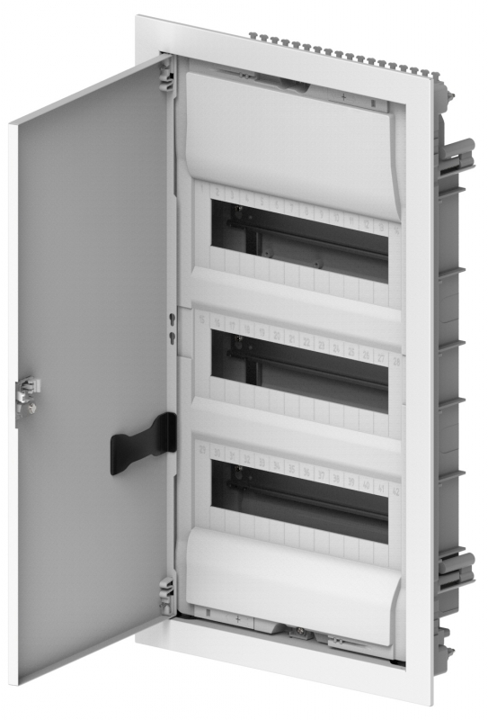 Onnline Rozdzielnica podtynkowa MT 3/42 IP30 N+PE drzwi metalowe 2073-00