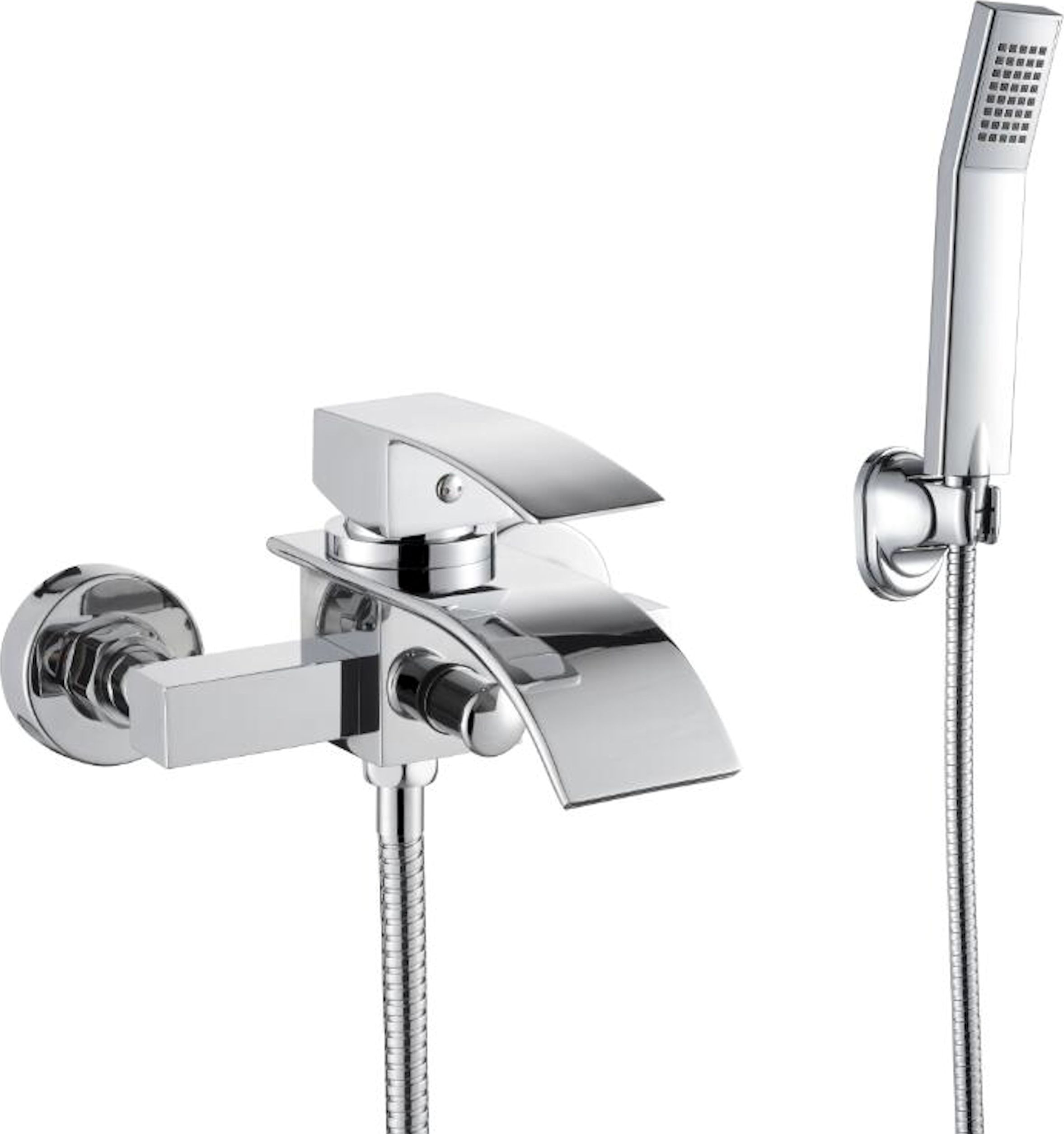 Bateria wannowa PDS Premium Exclusive+ ścienne chrom