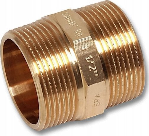 SANHA MS Nypel podwójny GZxGZ 1/2