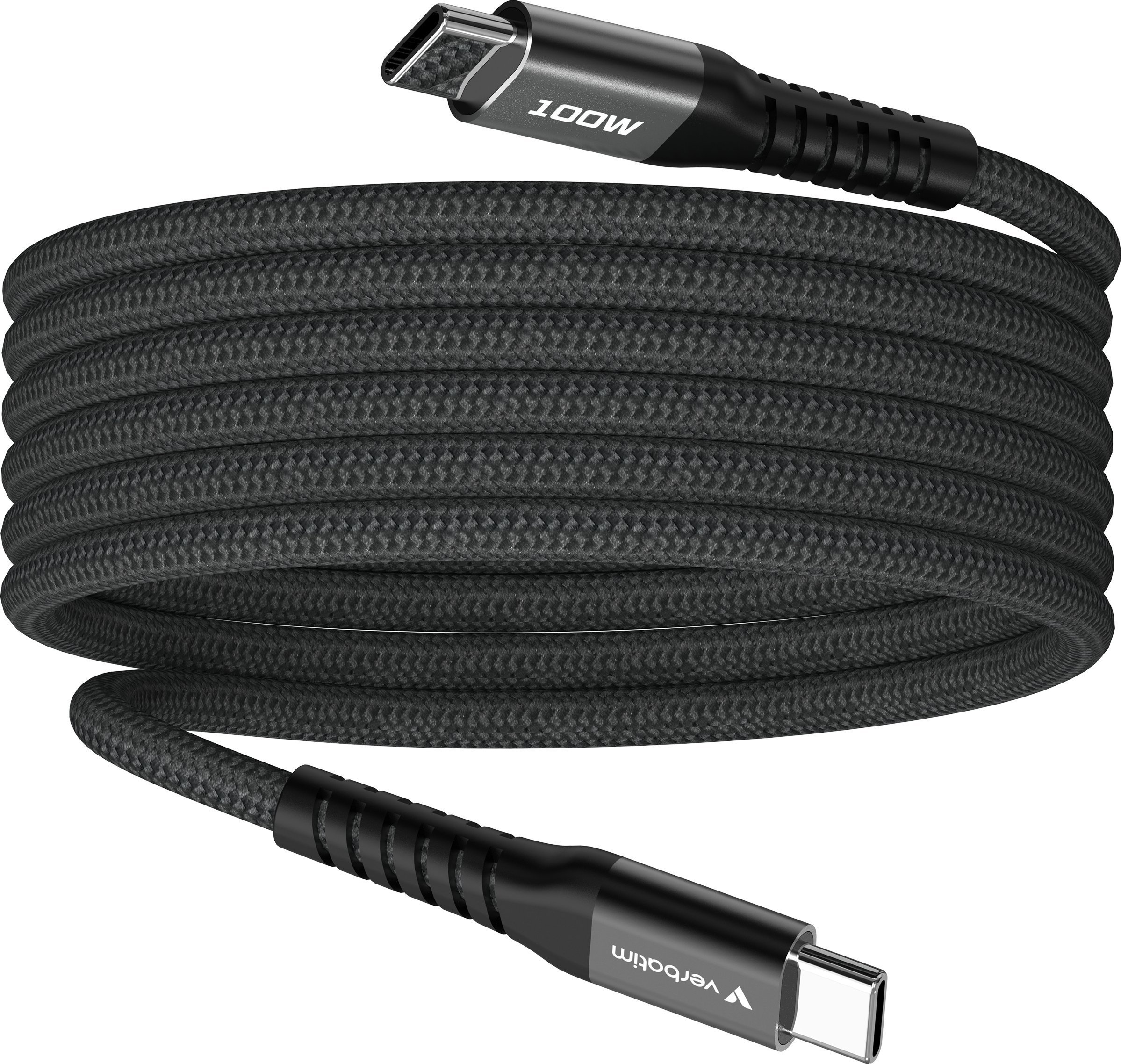 Verbatim 31863 kabel USB USB 2.0 1,2 m USB C Czarny