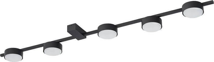 Lampa sufitowa Nowodvorski Plafon LAMPA sufitowa PILLS 8262 Nowodvorski metalowa OPRAWA plafoniera loftowa czarna