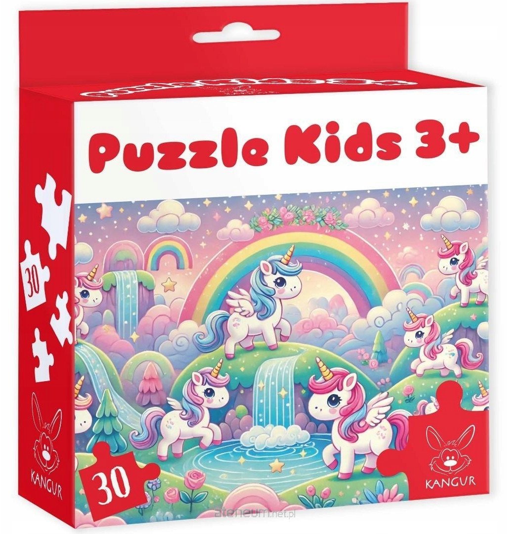 Puzzle 30 Kids Jednorożce 3+