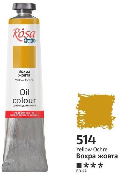 Farba olejna yellow ochre 514 45ml