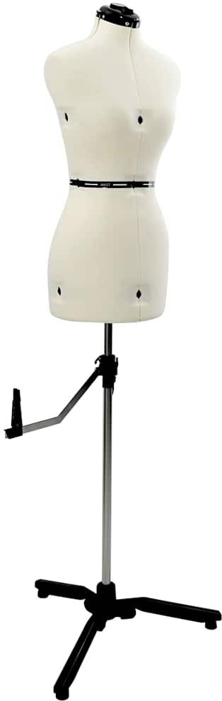 vidaXL Kobieca Regulowana Forma Sukienki Kremowy z Aksamit