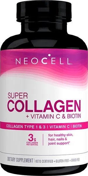Neocell NeoCell - Super Collagen + Vitamin C & Biotin, 270 tabletek