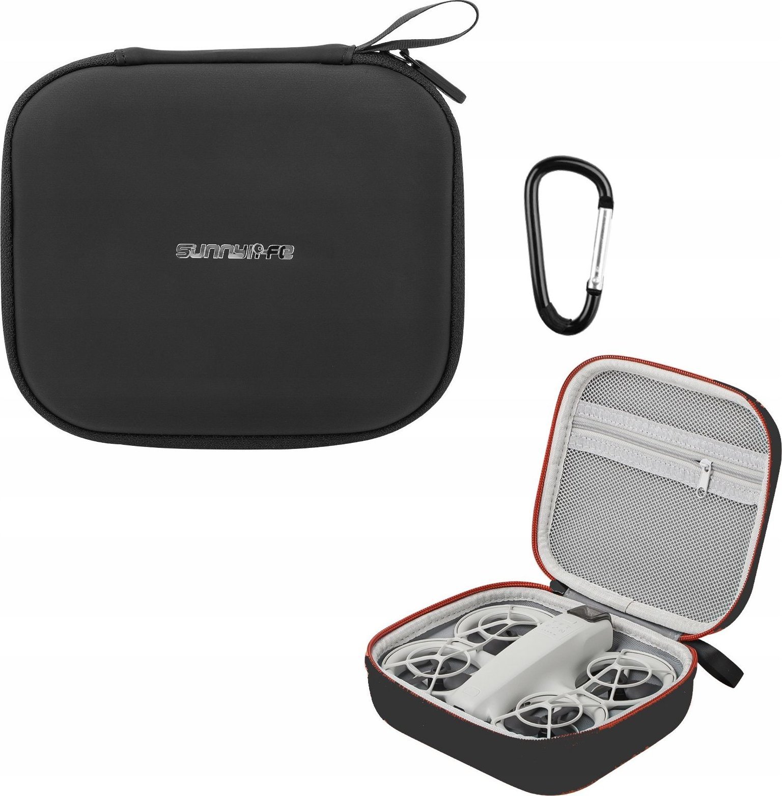 SunnyLife Walizka Pokrowiec Futerał Etui Case Osłona do na Drona DJI NEO + Akcesoria / NE-B862 Czarny