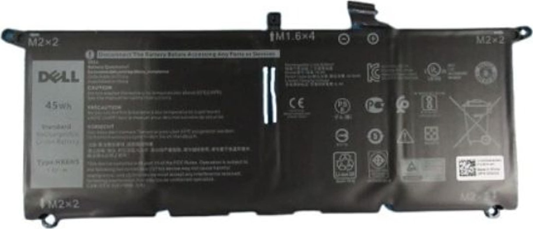 Bateria Dell Battery, 45WHR, 4 Cell,