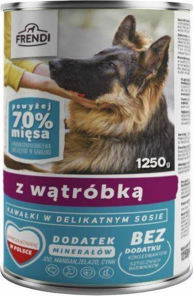 Pet Republic FRENDI PIES puszka WĄTRÓBKA sos /8 1250g