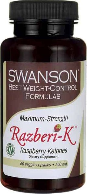 Swanson Swanson - Razberi-K, 500mg, 60 vkaps