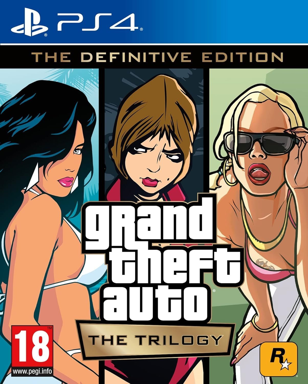 GTA - Grand Theft Auto : The Trilogy - The Definitive Edition PL/EN (PS4)