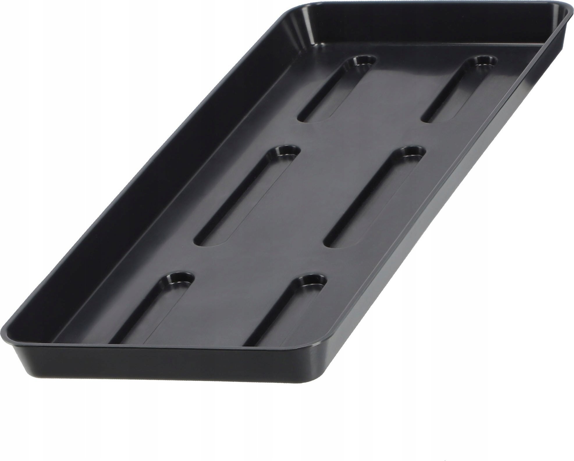 Kadax Podstawka Pod Doniczkę Skrzynkę Balkonową 40 cm czarna