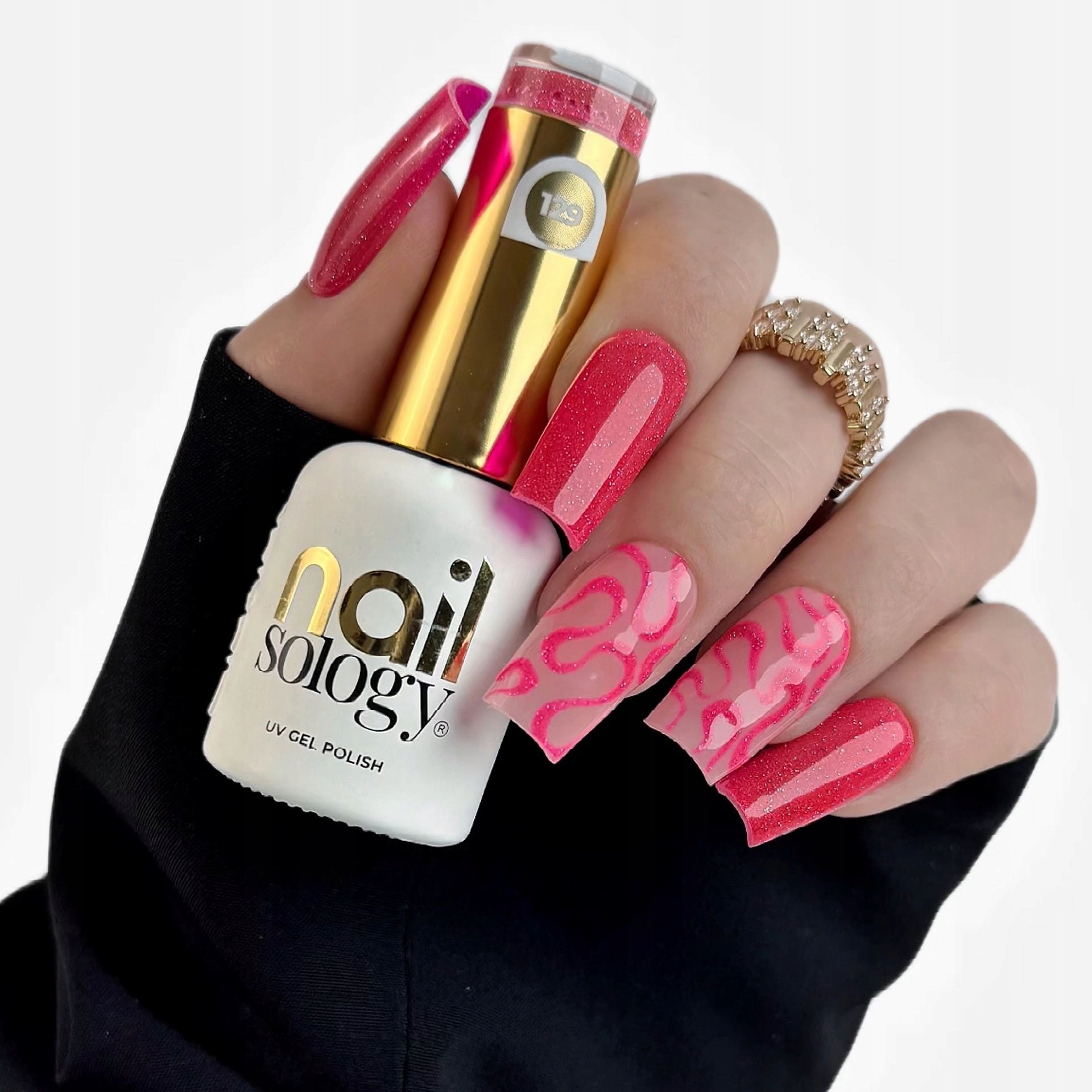 Realac Nailsology Gel Polish lakier hybrydowy 129 Lambada Pink 8ml