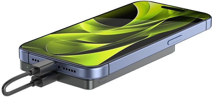 Powerbank Mobile Origin 5000mAh 3in1 Metal Slim PowerBank PB4