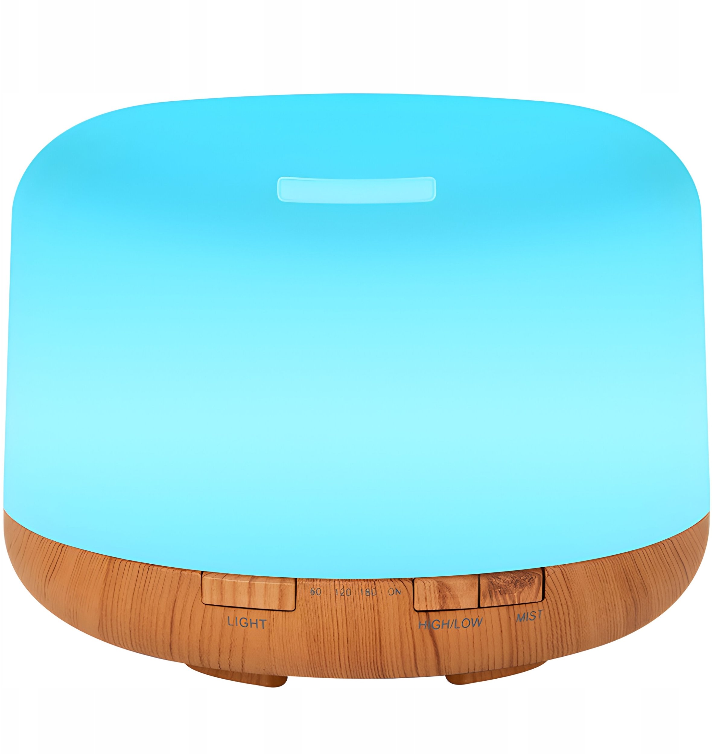 NAWILŻACZ POWIETRZA LAMPKA NOCNA ZAPACHOWY DYFUZOR AROMATERAPIA RGB PILOT