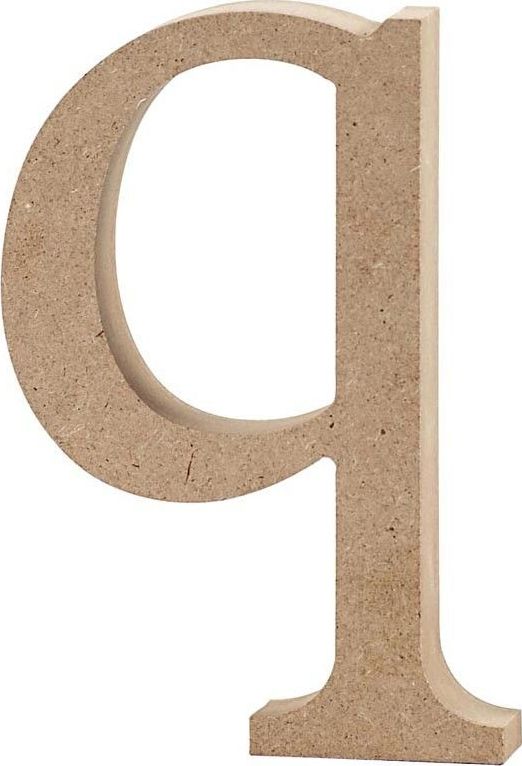 Creativ Company Litera q z MDF H: 12,2 cm