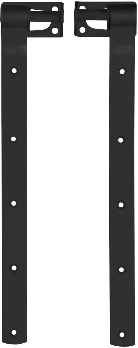 HOME It® stabelhængsel matsort 400 mm zinkbehandlet carbonstål 2 stk.