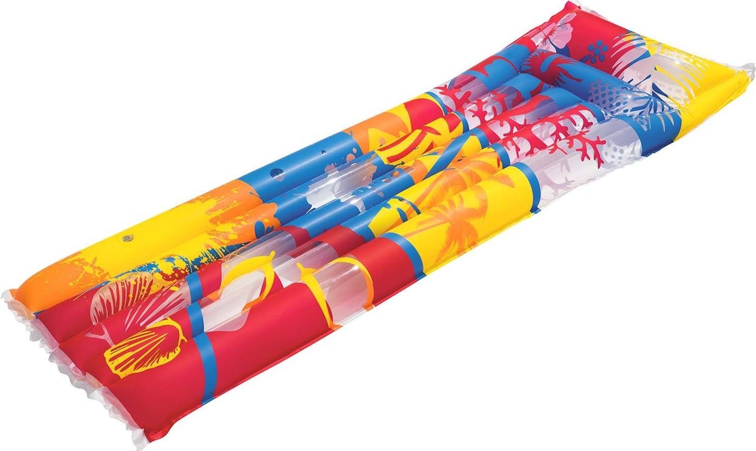 Bestway Materac dmuchany, plażowy, Bestway, 183x69 cm, żółty