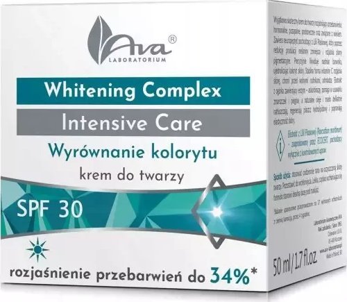 Ava Krem na dzień SPF 30 wyrównanie kolorytu 50 ml