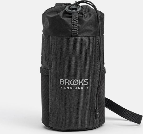Brooks Torba na kierownicę BROOKS SCAPE FEED POUCH, Black, Pojemność 1L, Mocowanie na paskach, Wodoodporna (NEW)