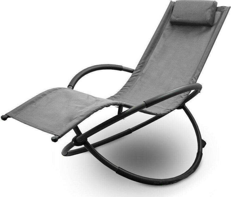 Lacestone FOTEL OGRODOWY NOWOCZESNY WYGODNY KOLOR ANTRACYT LEŻAK LACESTONE