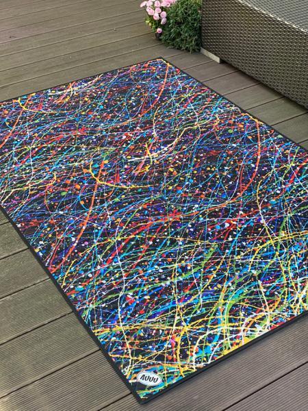 AUUU Mata dla Psa - POFARBIONA - Narzuta ochronna