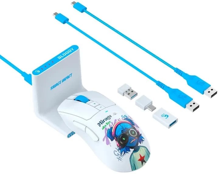 Mysz A4TECH BLOODY R73 ULTRA DUO Nyx Mirage