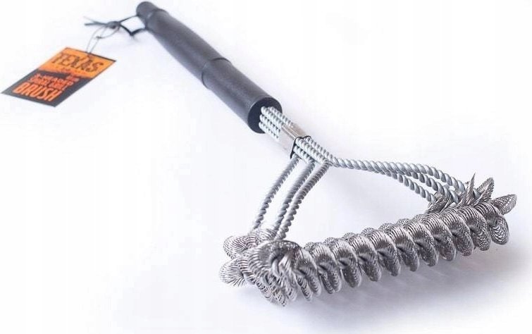 Sourcing 3-HEADED SPIRAL GRILL BRUSH (43 CM)