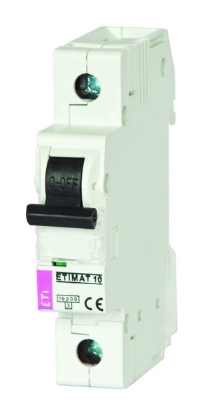 Eti-Polam Wyłącznik nadprądowy ETIMAT10 1P C 2A 10kA AC - 002131708