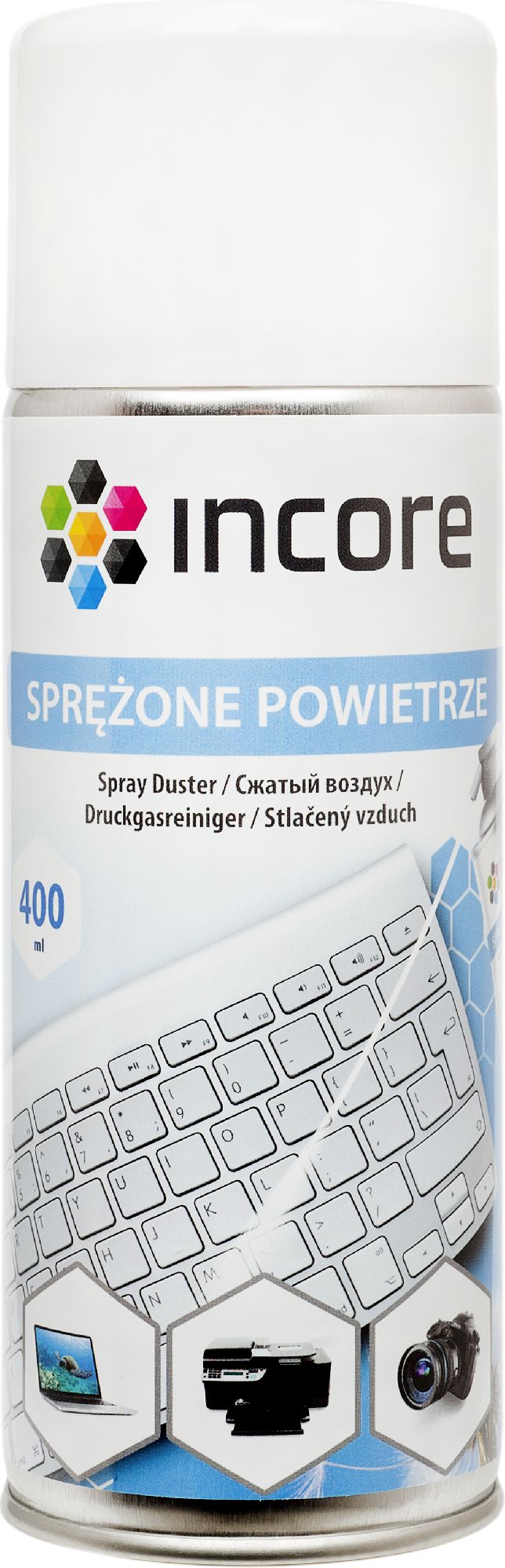 Incore Sprężone powietrze do usuwania kurzu 400 ml (ISC1270)
