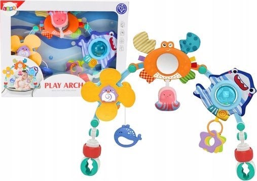 LeanToys Zawieszka Na Łóżeczko Bujaczek Zwierzęta Morskie Ocean