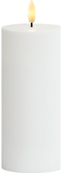 Sille Solar 3 stk. sæt,Ø7,5xH10/15/20cm, Hvid