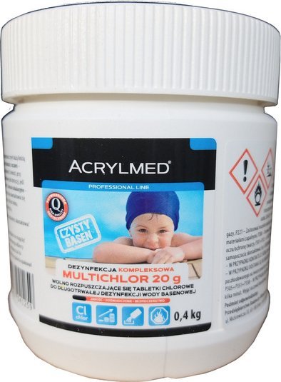 Acrylmed MULTICHLOR 20 g - 0,4 kg